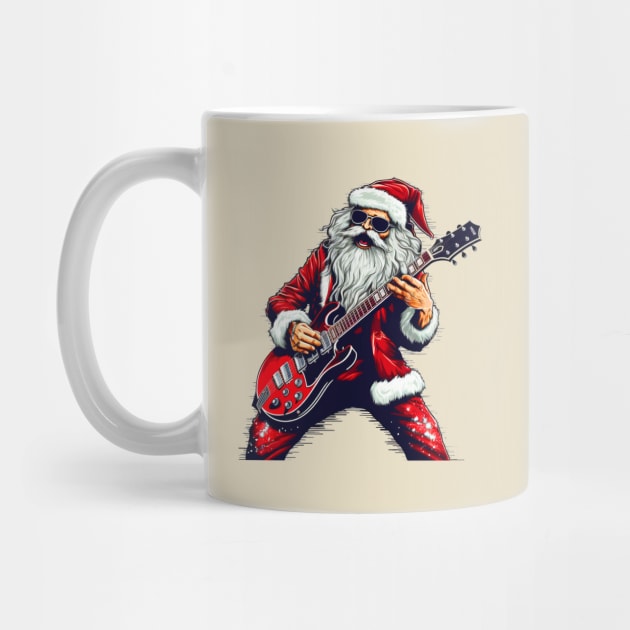 Guitar Santa by MZeeDesigns